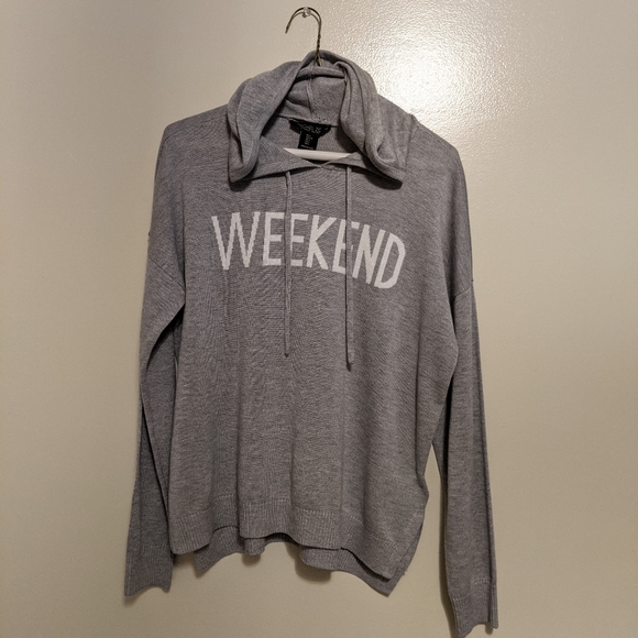 New Rachel Zoe Weekend Hooded Sweater 